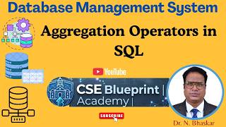 Aggregation Operators in SQL | COUNT, SUM, AVG, MIN, MAX | DBMS