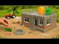 Realistic Diy Mini Bricks Cement House Construction Science Project 