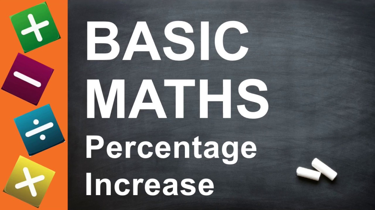 How to Work out Percentage Increase - YouTube