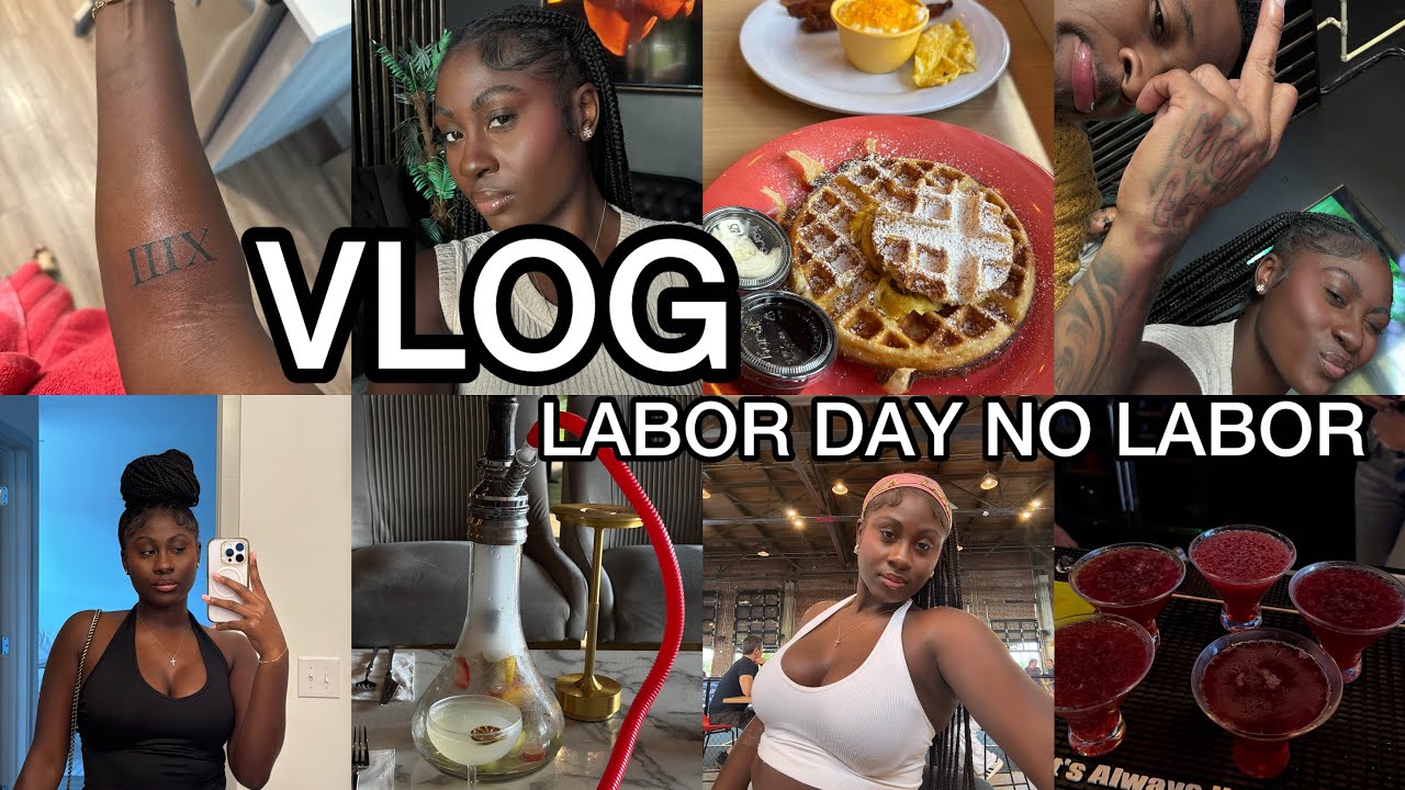 Labor Day Weekend Vlog - Halter Tops, Food, Bars & Parties + Dry ...