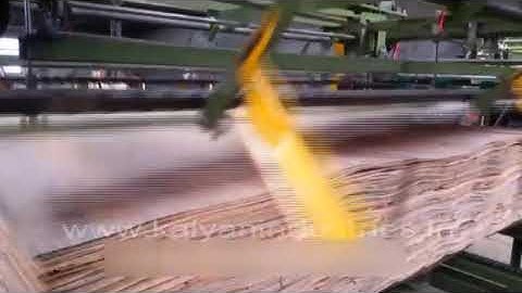 Veneer Core Composer Machine / Fully Automatic PLC Long Core Composer - www kalyanindustries in