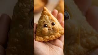 Indian Famous Fast Food 'Samosa' Surreal ASMR  #Food, #Surrealism, #ASMR, #Satisfying