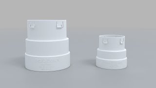 Polylok 4" & 6" Corrugated Pipe Adapters (Corrugated to SDR 35 or SCH 40)