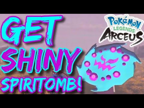 Can you get shiny Spiritomb in Pokemon Arceus?