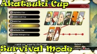 Naruto Ultimate Ninja Storm 3 Survival Mode Akatsuki Cup with Akatsuki Sasuke screenshot 5