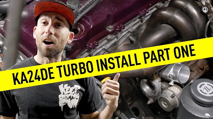 KA24DE Turbo Install Part One - Street Project s14