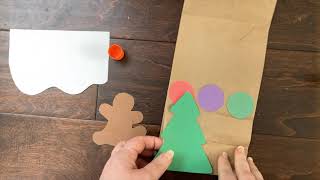 December Youth Take and Make - Paper Bag Gingerbread House
