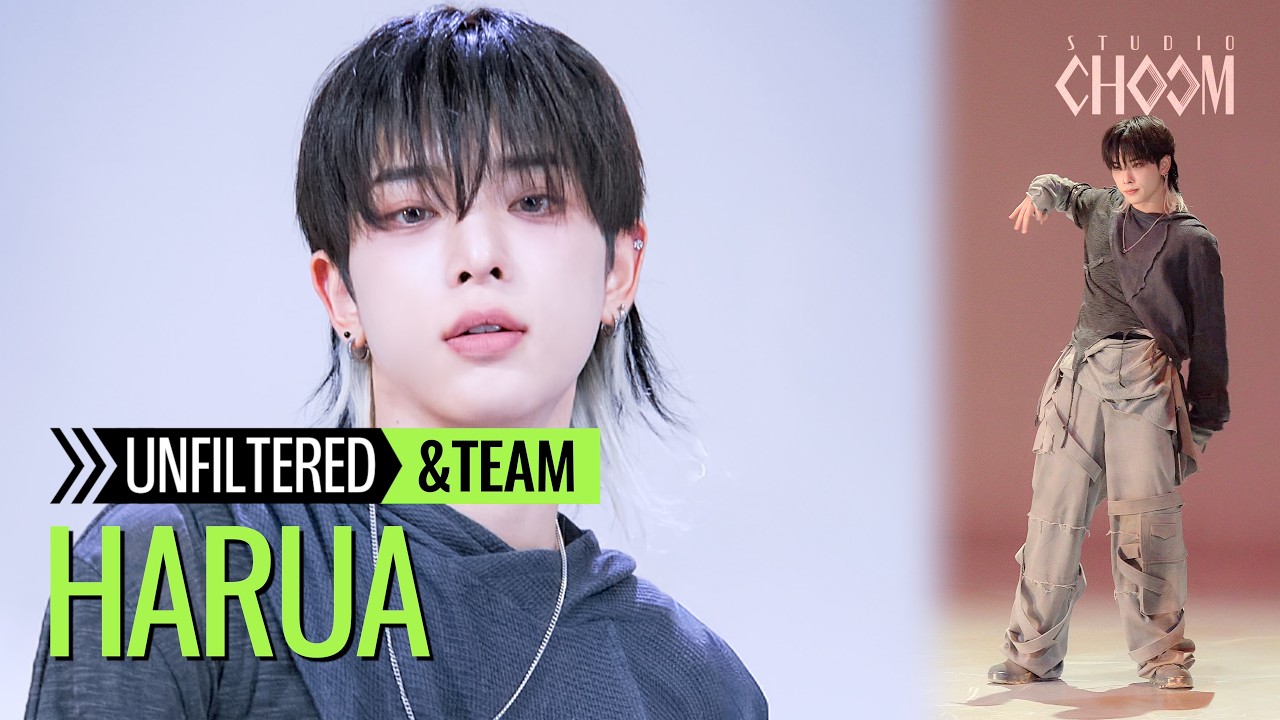 ＆TEAM HARUA ハルア　STUDIO CHOOM We on Fire UNFILTERED CAM] &TEAM HARUA(하루아) 'We on Fire' 4K | STUDIO CHOOM