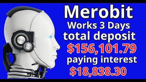 MEROBIT-Merobit Review-Day 3 -5% DAILY for 30 Days-6% DAILY for 40 Days