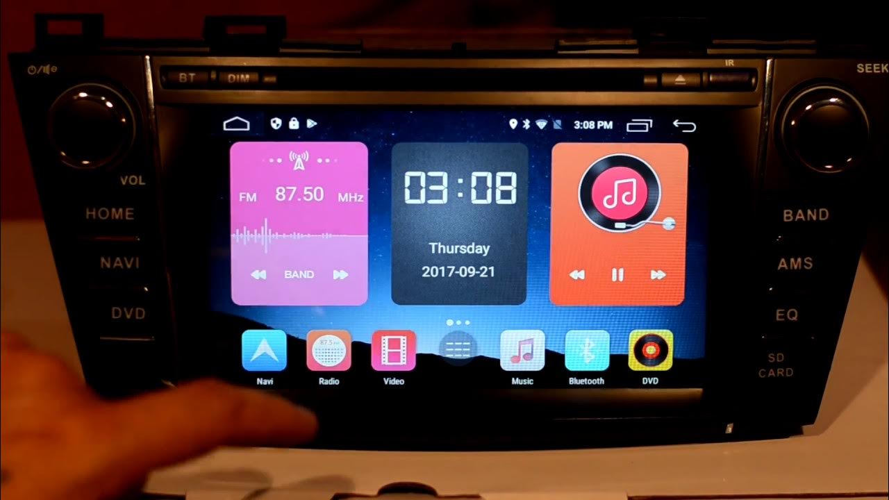 how to install navi app into car dvd gps radio player with android 6.0