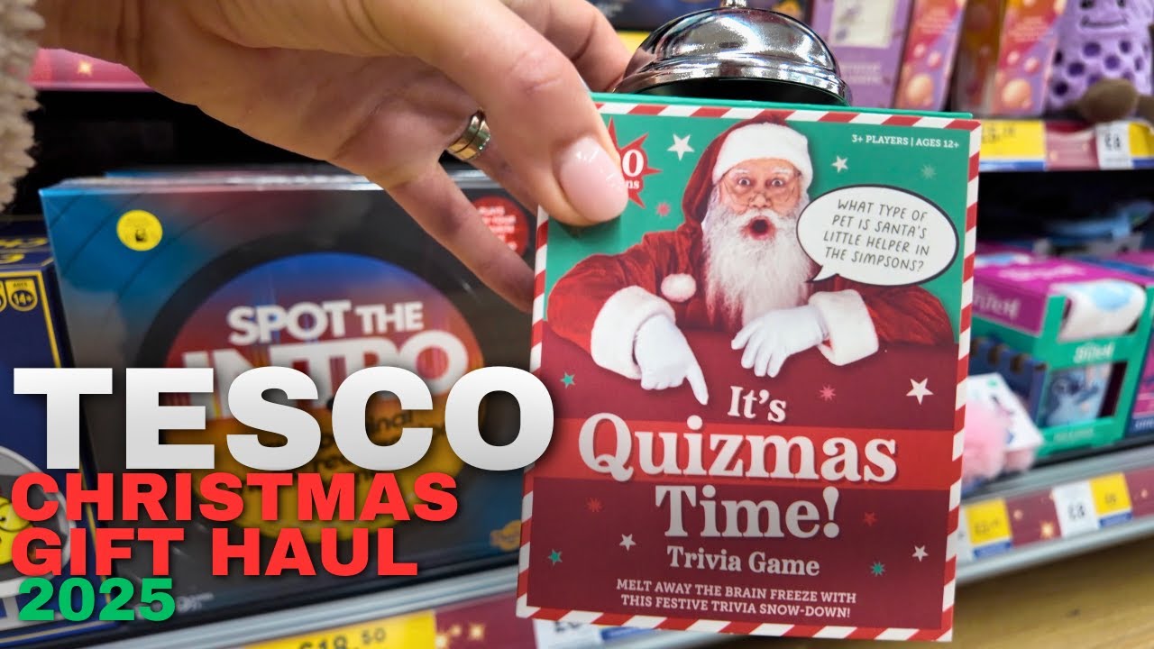 Tesco Christmas Gift Haul 2025 - Beautiful Presents You’ll Want to Give