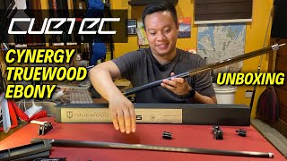 I ordered my first Carbon Fiber Cue | CUETEC CYNERGY TRUEWOOD | Ebony 12.5 | Unboxing