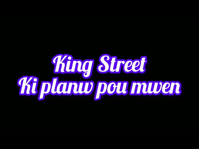 King Street - Ki Planw Pou Mwen (Official Instrumental) Prod By AE Lyrics class=