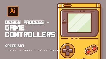 Design Process : GAME CONTROLLERS in Adobe Illustrator CC