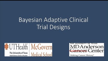 Charles Green:  Bayesian Adaptive Trial Designs