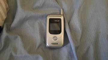 Audiovox CDM-8940 (Verizon) startup, OS version, and shutdown