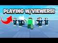 Slap tower with viewers!
