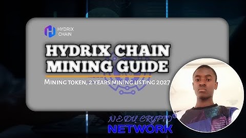 HYDRIX CHAIN MINING || 2 YEARS MINING || MINE ONCE EVERY 24HOURS