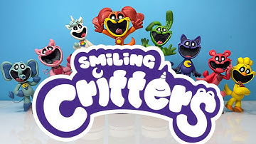 How to make ALL SMILING CRITTERS from POPPY PLAYTIME CHAPTER 3 DEEP SLEEP out of polymer clay