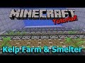 Minecraft 1.13: Automatic Kelp Farm and Efficient Dried Kelp Block Smelter [Tutorial]