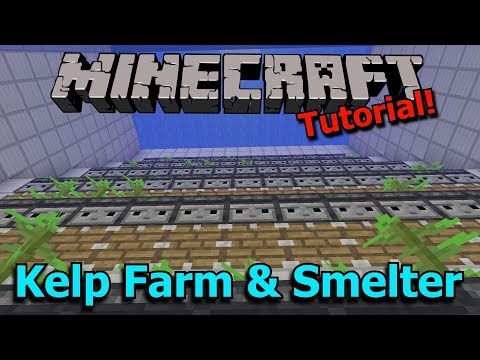 How to harvest kelp in minecraft