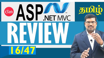 #16 Review  || ASP.NET MVC IN TAMIL