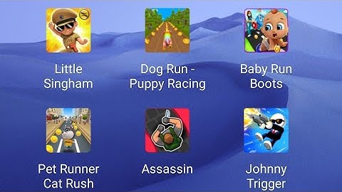 Little Singham,Dog Puppy Run,Baby Run Boots,Pet Cat Runner,Hunter Assassin,Johnny Trigger_Part 6