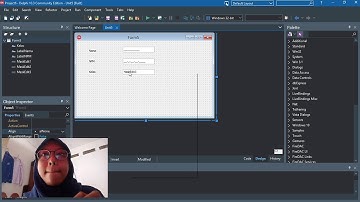 Visual Delphi Embarcadero || Uji Coba Control & Properties || Rezjeki N.S