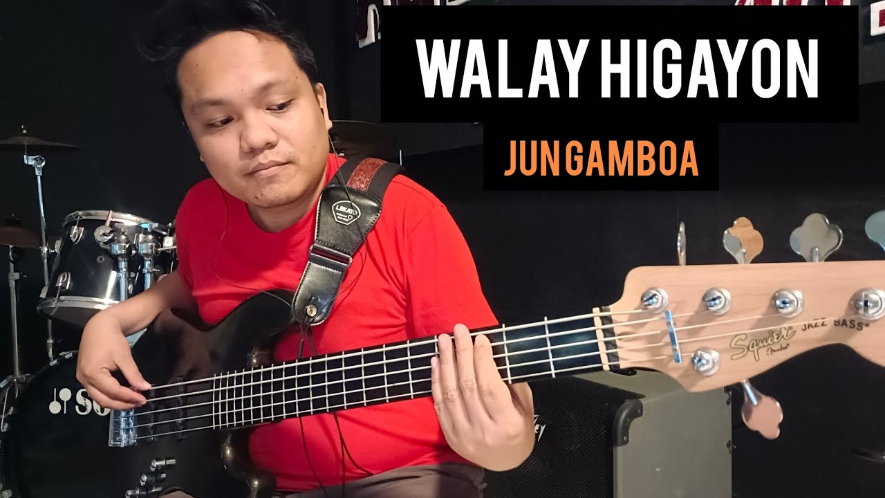Walay Higayon - Jun Gamboa ft. Kent Charcos | Bass Cover w/ Chords
