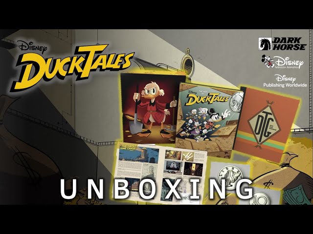 DuckTales - The Art Of DuckTales Deluxe Edition Unboxing With Ken