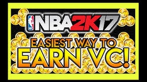NBA 2K17-- EASIEST WAY TO EARN VC!!!!! NBA 2K17 PS4 FASTEST WAY