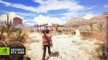 Red Dead Redemption REMASTERED Graphics Mod Looks STUNNING at 4K RTX ON - Gameplay
