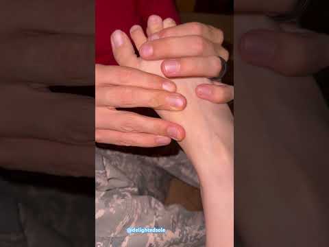 Enjoying a foot massage #feet #footmassage