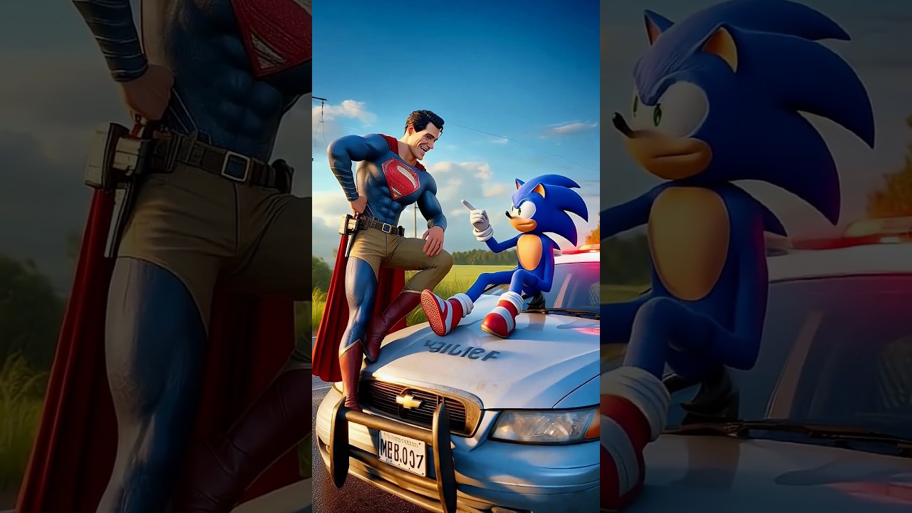 BadMash Superherosonic aur superman Ka Rishvat ka khel😱