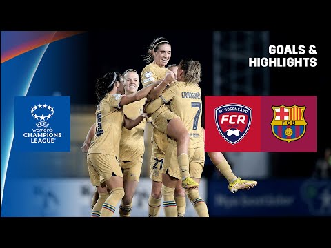 HIGHLIGHTS | FC Rosengård vs. Barcelona -- UEFA Women's Champions League 2022-23 (Español)