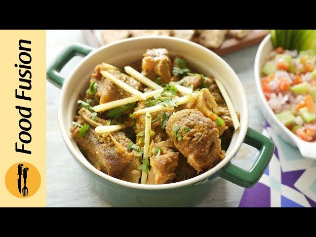 Mutton Ginger Recipe By Food Fusion