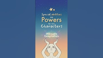 a compilation of power ideas to give your characters 🌟#writing #drawing #oc #art #originalcharacter