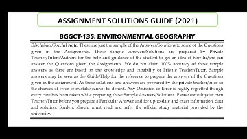 BGGCT 135 SOLVED Assignment 2021 IGNOU / WATSAPP FOR PDF 8228091239