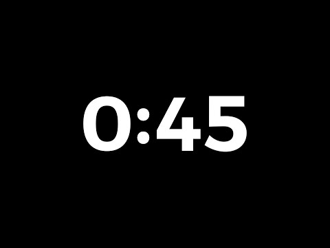 45 Seconds | COUNTDOWN Timer 🔥 ( No Copyright )