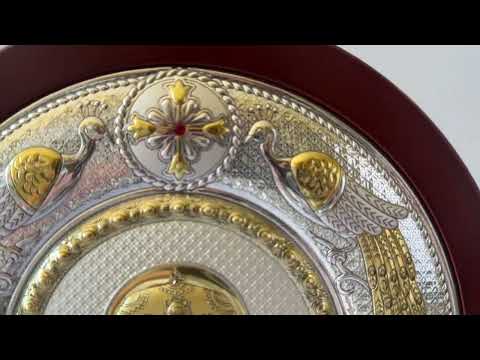 Грецька ікона Prince Silvero Святий Миколай MA/E3108AX 24*29 см, видео 1