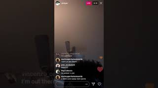 Zotiyac snippet on live Instagram