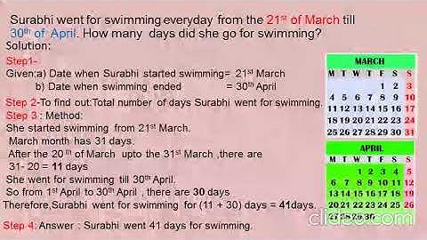 Std IV Maths Topic 8 Measuring  Time  Calendar