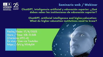 ChatGPT, artificial intelligence and #HigherED What do higher education institutions need to know?