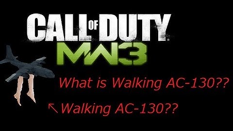 MW3  チート部屋に遭遇 Walking AC-130. Auto aim等
