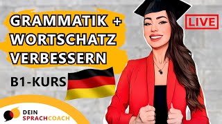 Ich zeige meinen B1KURS! (Grammatik | Wortschatz | Deutschkurs | B1Kurs)