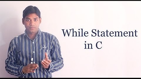 While loop in C (HINDI/URDU)