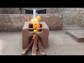 Firewood Mud Stove /Primitive skills/Mitti ka chulha...