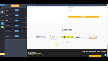 SITE123 - How to update your customers slider