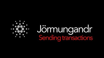 03 Jormungandr send transactions (Shelley self-node testnet)