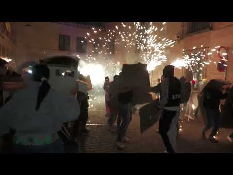 Así estaba siendo el Correcalles de Fuego - San Antolín 2026 Medina del Campo